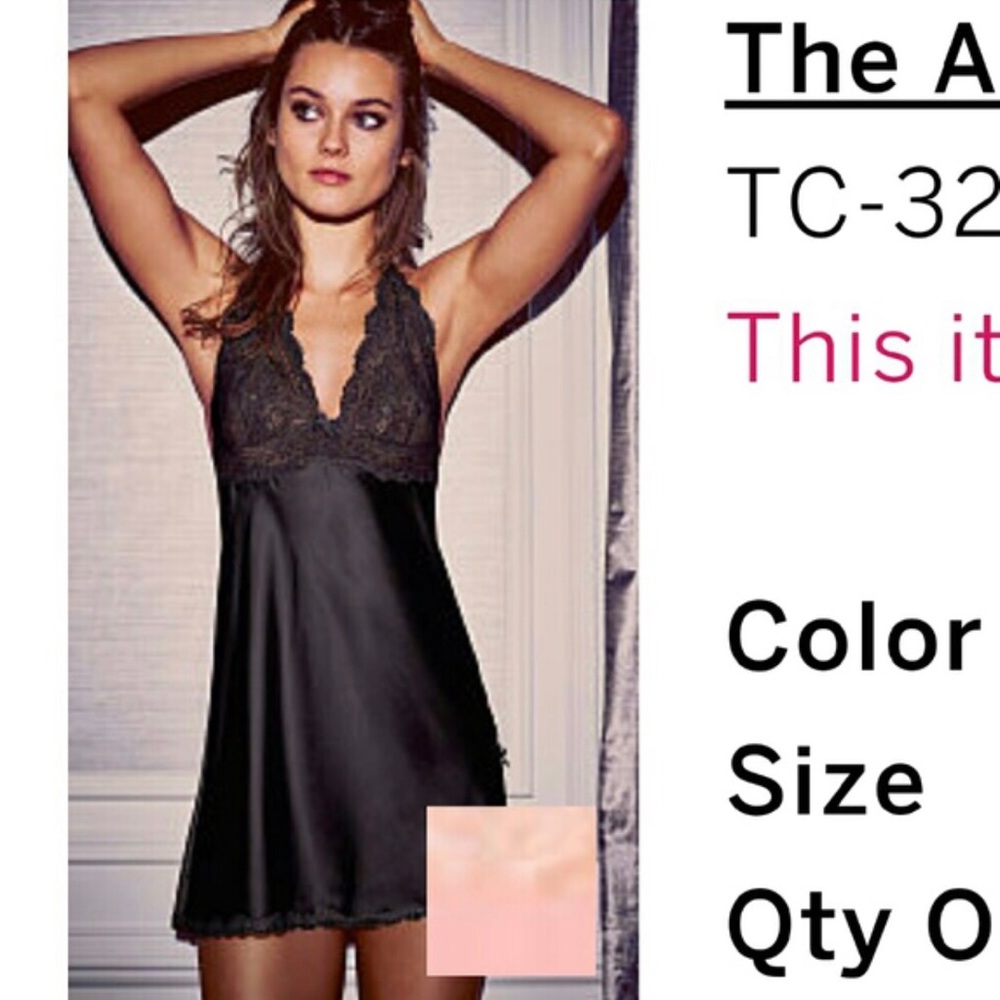 Victoria Secret Lace and Satin Sleep dress